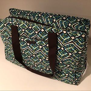 Vera Bradley Triple Compartment Travel Bag